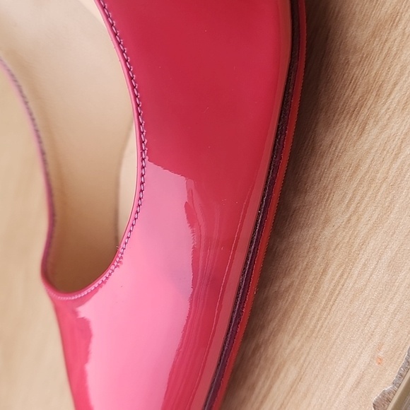Christian Louboutin Kate Vibrant Pink Heels Size 40.5 - Picture 10 of 13